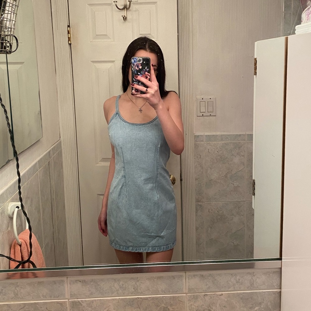 F21 Denim Dress